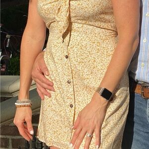 Floral Button-Down Dress